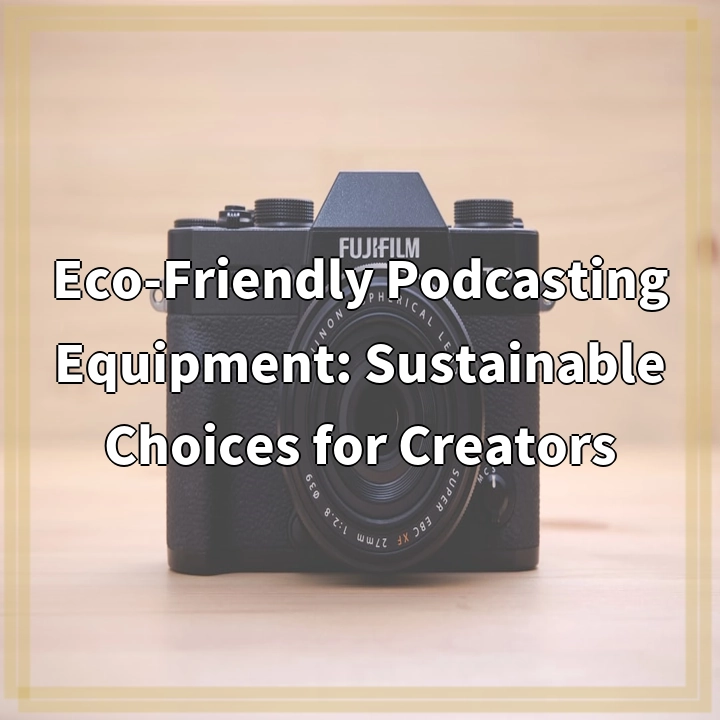 Sustainable Solutions for Eco-Friendly Podcasting