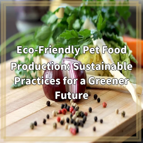 Eco-Friendly Pet Food Production: Sustainable Practices for a Greener Future