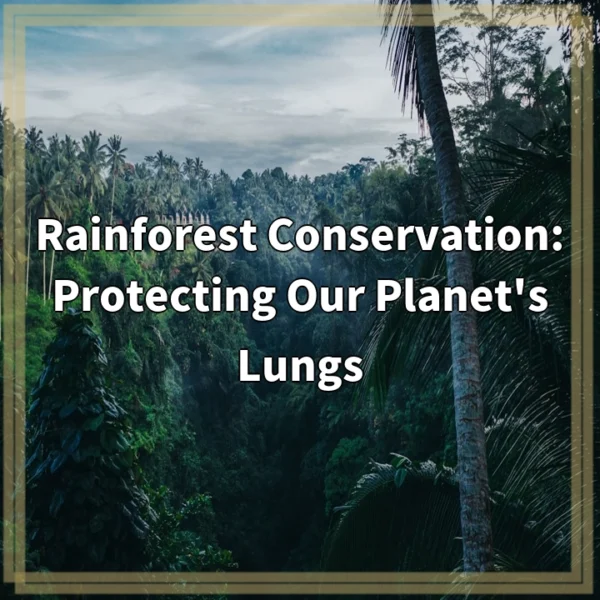 Rainforest Conservation: Protecting Our Planet’s Lungs