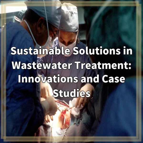 Sustainable Solutions in Wastewater Treatment: Innovations and Case Studies