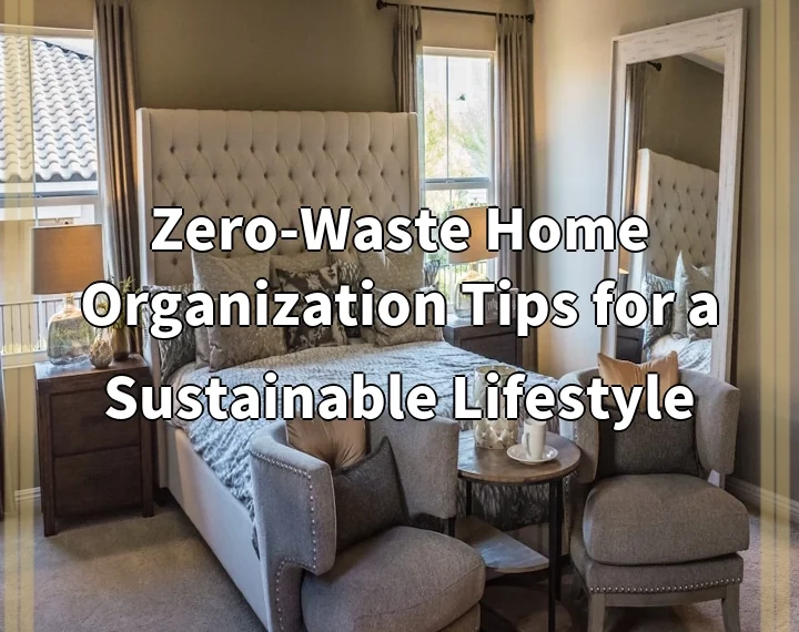 Zero-Waste Home Organization Tips for a Sustainable Lifestyle