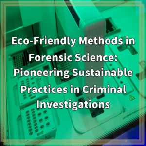 Eco-Friendly Methods in Forensic Science: Pioneering Sustainable Practices in…