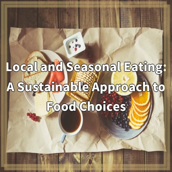 Local and Seasonal Eating: A Sustainable Approach to Food Choices