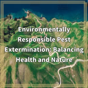 Environmentally Responsible Pest Extermination: Balancing Health and Nature