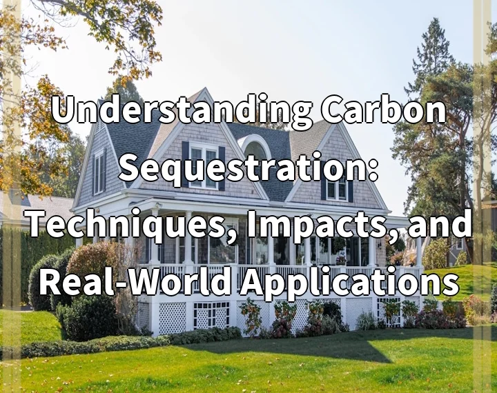 Understanding Carbon Sequestration: Techniques, Impacts, and Real-World Applications