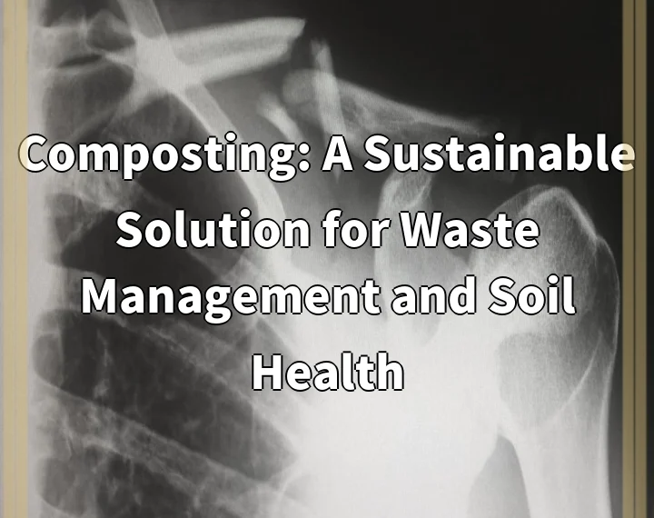 Composting: A Sustainable Solution for Waste Management and Soil Health