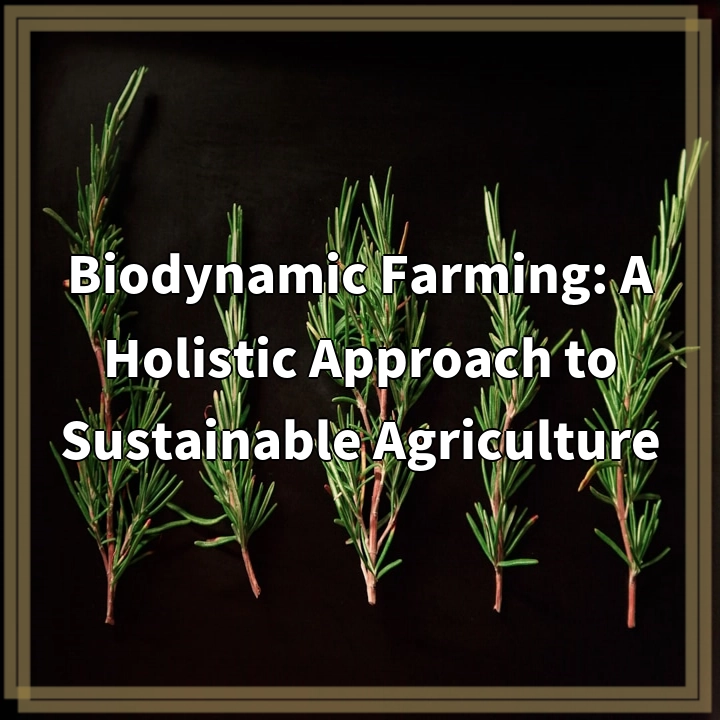 Biodynamic Farming: A Holistic Approach to Sustainable Agriculture