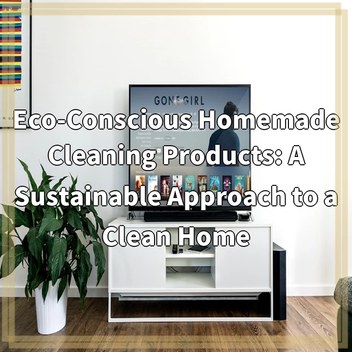 Eco-Conscious Homemade Cleaning Products: A Sustainable Approach to a Clean Home