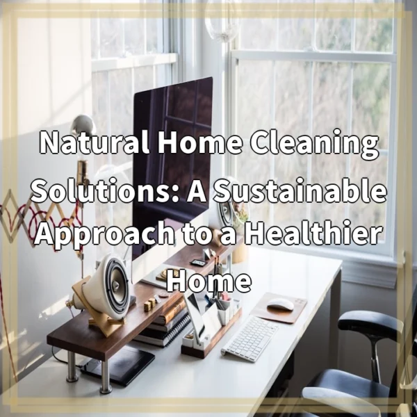 Natural Home Cleaning Solutions: A Sustainable Approach to a Healthier Home