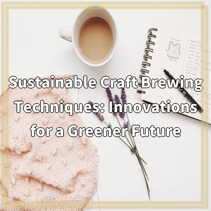 Sustainable Craft Brewing Techniques: Innovations for a Greener Future