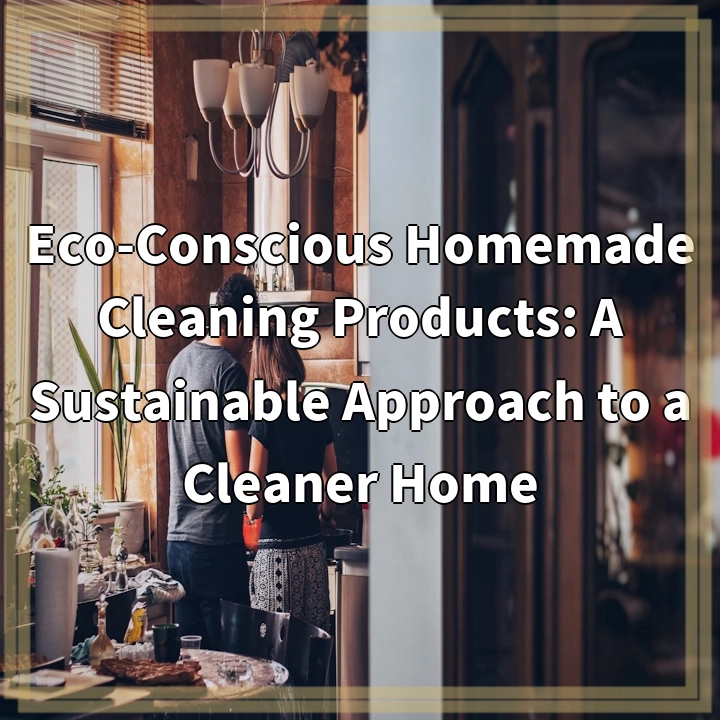 Eco-Conscious Homemade Cleaning Products: A Sustainable Approach to a…