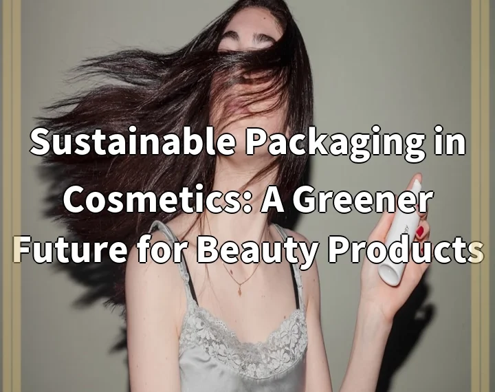 Sustainable Packaging in Cosmetics: A Greener Future for Beauty Products