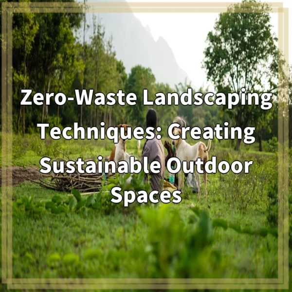 Zero-Waste Landscaping Techniques: Creating Sustainable Outdoor Spaces